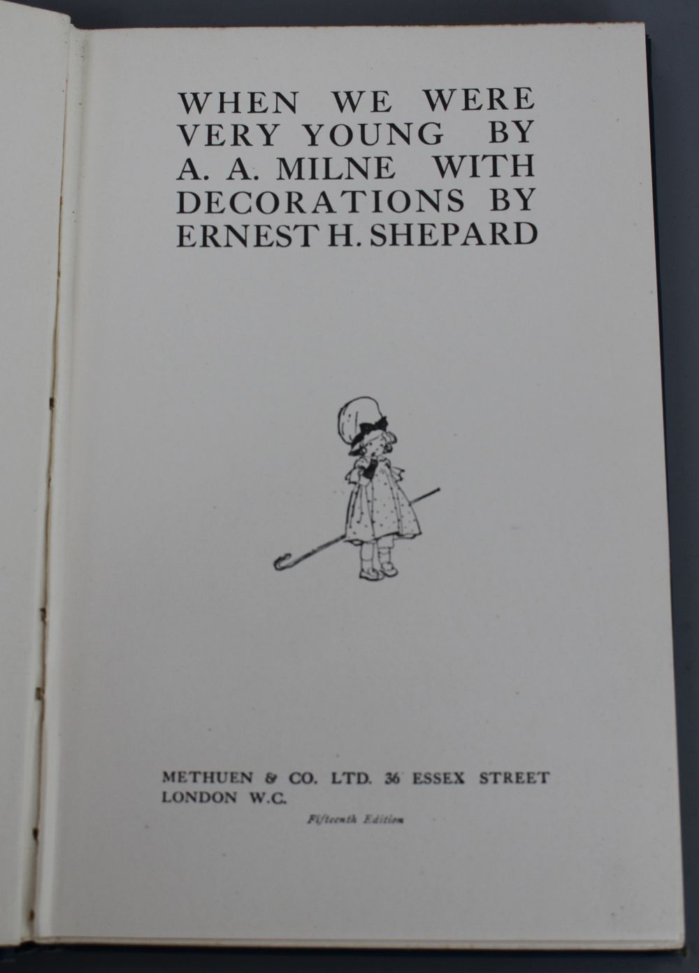 Rouse, W.H.D. - The Latin Struwwelpeter, Black & Sons, Glasgow [1934] and Milne, A.A. - When We Were Very Young, 15th edition, 8vo,